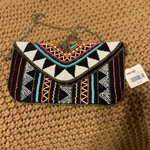 Altar’d State beaded crossbody clutch. NWT!!